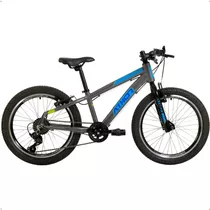 Bicicleta Infantil Aro 20 Athor Brave Aluminio Shimano 7vel