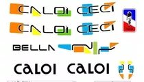 Adesivo Para Bicicleta Caloi Ceci Bella  Todas