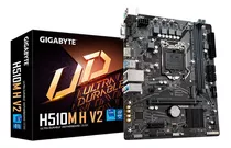 Placa-mãe Gigabyte Micro-atx H510m H V2 Lg1200 Preta