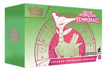 Box Copag Pokémon Forças Temporais Espinhos Férreos Treinador Card Idioma Português 2024