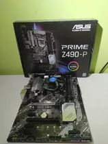 Motherboard Asus Prime Z490-p Con Intel Celeron G5925