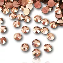 Strass Swarovski Hotfix Ss16 4mm Ouro Rose Gold 50 Unidades