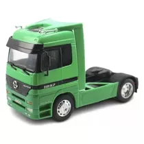 Camion Mercedes Benz Actros Verde Escala 1:32 Welly