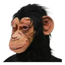 Máscara Chimpancé Mono Bruno Mars 100% Látex