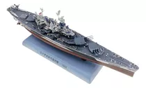 Navio De Guerra Modelo Uss Carolina Do Norte 1:1000 (bb-