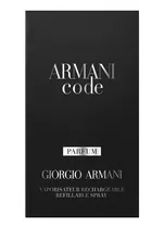 Giorgio Armani Code Parfum 50 Ml Hombre Recargable