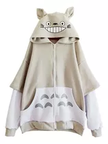 Campera Totoro Glow, Unisex / Estilo Oversize