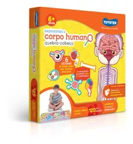 Quebra-cabeça  (11752) Puzzle 120 Peças Corpo Humano