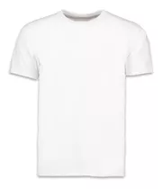 100 Playeras Para Publicidad Campañera 130 Gr, Blanca