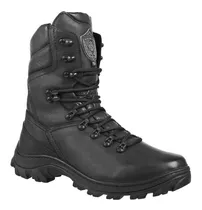 Bota Militar Airsoft Tática Motociclista Moto Couro Promoção