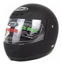 Casco Integral Moto Certificado Dot Helmet Hd Motorizado Color Negro