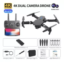 Drone E88 Camara Dual Gran Angular, Cámara Hd, Wifi, Fpv