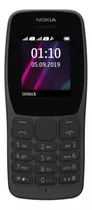 Nokia 110 (2019) Dual Sim 32 Mb Preto 32 Mb Ram