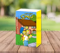 Los Simpsons Bolsita Golosinera Personalizada Imprimible 