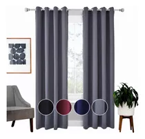 Cortinas Blackout Largas Para Sala Decorativas275x241cm,2pzs