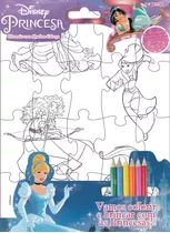 Livro Disney - Diversão Com Quebra-cabeça - Princesas