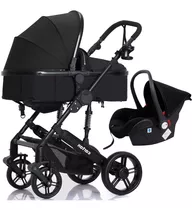 Cochecito De Bebe Con Huevito Cartan Stl550 Plus Negro