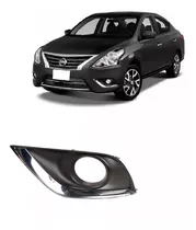 Moldura Milha Nissan Versa 2015 2016 2017 18 2019 Esquerdo