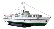Maquete De Papel Para Montar Navio Barca Costeira Polonesa-5