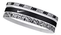 Vinchas Nike Pack X3 Unidades Unisex Talle Único B&w