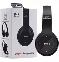 Auriculares Bluetooth Manos Libres Mp3 Micro Plegable P47 ®