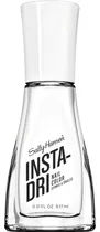 Esmalte De Uñas Color Sally Hansen Vernis À Onlges Insta-dri De 1 Unidades Color White On Time 113