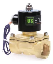 Válvula Solenoide Eléctrica De Latón De 1 12 Vdc Agu...