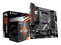 Ryzen 5 5600g Vídeo Integrado + Placa Mãe B550m Aorus Elite