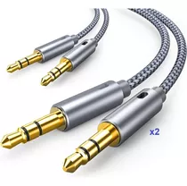 Cable Auxiliar Plug 3.5mm Macho Macho Audio Telefono Sky