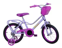 Bicicleta Infantil Brisa Monark Aro 16 Violeta Original