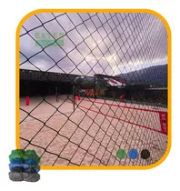 Rede Proteção Quadra Campo Beach Tennis 5x50 Fio 2mm Malha 5