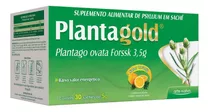 Planta Gold Psyllium Plantago Ovata 3,5g 30 Sachês Sabor Laranja