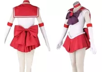 Disfraz Cosplay Sailor Mars Sailor Moon Seifuku
