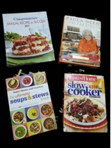 Lote 4 Libros En Inglés De Cocina Recetas Postre Cena Sopa