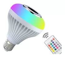 Foco Bocina Bluetooth 12w Rgb Led Inteligente Tianlai