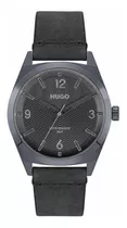Reloj Hugo Boss Men 1530250 Color De La Malla Negro Color Del Bisel Negro