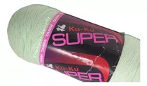 Estambre Ku-ku Super Tubo De 200 Gramos Color Menta
