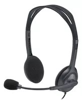 Headset Logitech Estéreo P3 Cinza H111