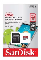 Memoria Micro Sd Sandisk Original 32 Gb Clase 10 Tarjeta Tf