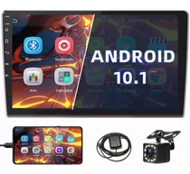 10 PuLG Auto Estereo Pantalla 2 Din Android 10 Gps + Camara