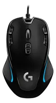 Ratón Óptico Ambidiestro Juegos Logitech G300s 9 Botones