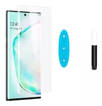 Vidrio Templado Curvo Samsung Note 10 Plus Uv Glass