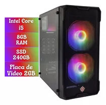 Cpu Gamer I5 3470 8gb Ddr3 Ssd 240gb Placa De Vídeo 2gb 