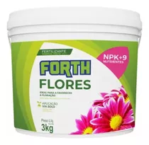 Fertilizante Foliar Forth Flores 3kg Adubo Jardim 