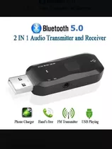Transmisor Fm Y Receptor Bluetooth 3 En 1 Transmisor Bluetoo
