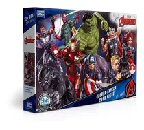 Quebra Cabeça Avengers Vingadores 2000 Peças Game Office Nf