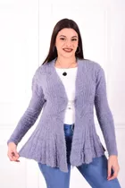 Saco Sweater Moda Total Mujer Tejido Piel De Mono 5300-5299