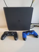 Consola Sony Playstation 4 Slim 500 Gb Ps4 + 2 Joystick