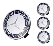 X4 Tapa Rin Mercedes Benz C180 C230 W219 Cls350 Emblema Cubo