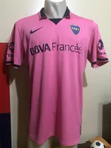 Camiseta Boca Rosa 2013 2014 Roman Riquelme #10 Argentina Xl